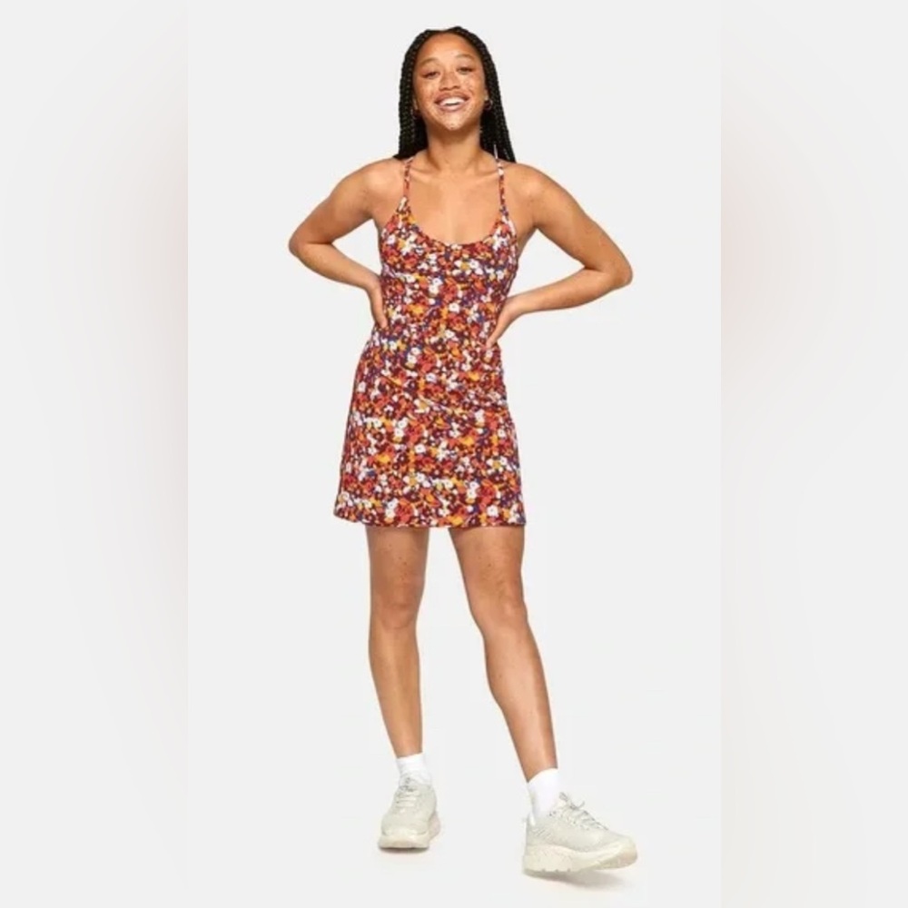 Outdoor Voices Floral Exercise Dress